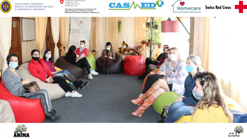 I ședință a grupului de părinți interesați să lupte pentru drepturile pacientului