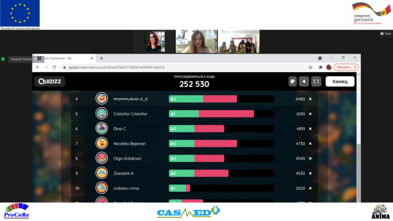 UE//Quiz ECO pentru 50 tineri din nord