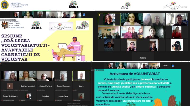 (Română) CIDP Anima //CATalizator// Oră cu expertul ”Legea voluntariatului”