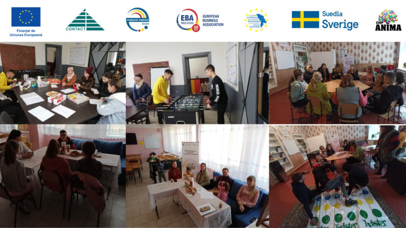 CIDP ANIMA//Cafenelele ”INFO” din regiuni  după modelul Anticafenelei din Bălți deschise pentru tinerii NEET