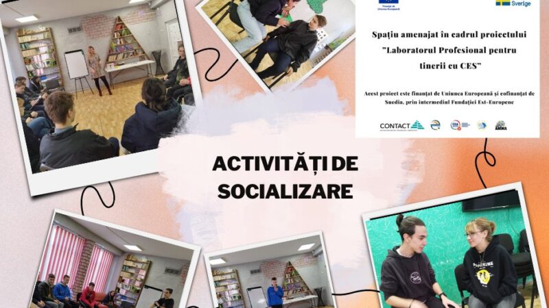 Laborator profesional de socializare pentru tinerii cu CES