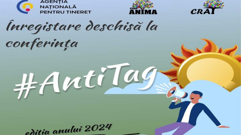 (Română) Invitatie de înregistrare la Conferința AntiTAG Youth Worker ediția II-a