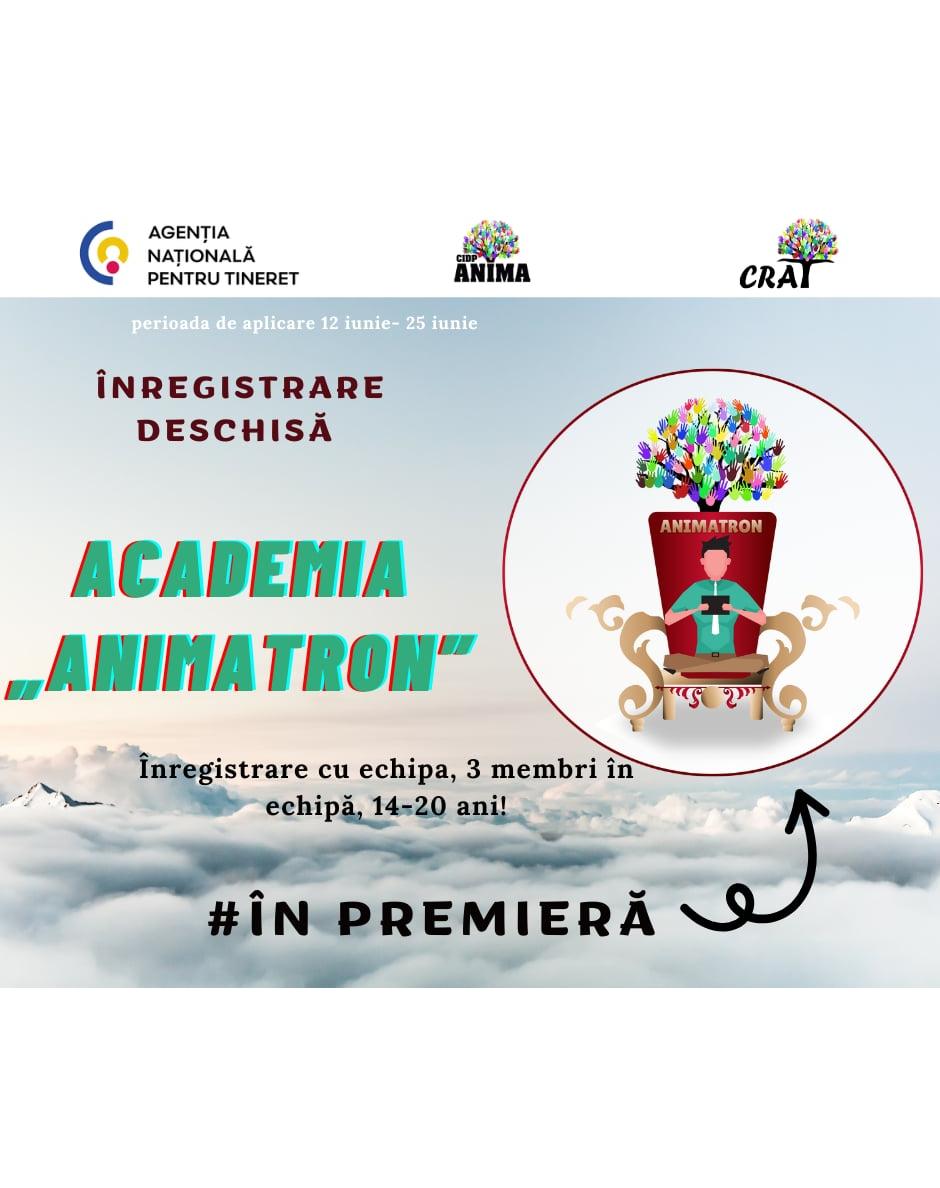Academia AnimaTron – Program național de formare pentru cetățenie activă și transformare comunitară