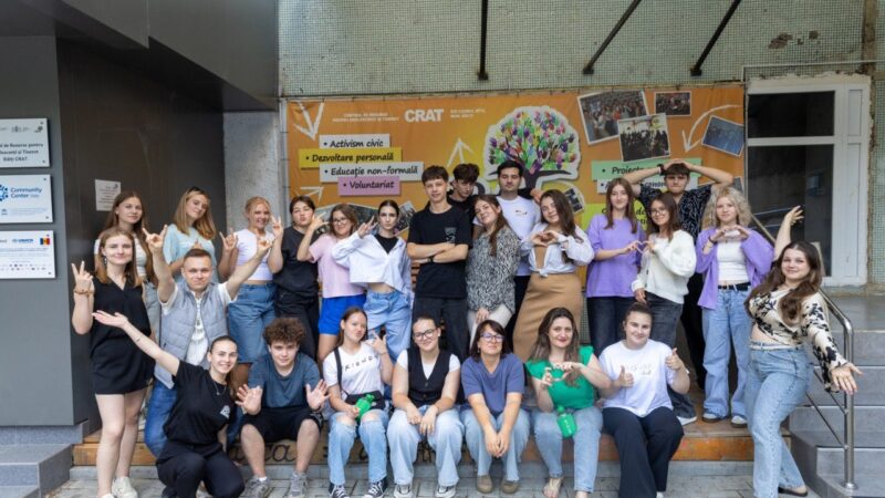 Tinerii din nordul Moldovei învață să schimbe comunitățile prin storytelling